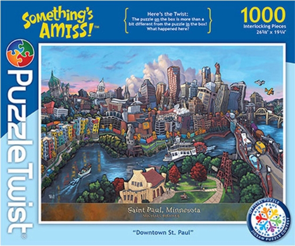 Downtown St. Paul - Something's Amiss! Jigsaw Puzzle