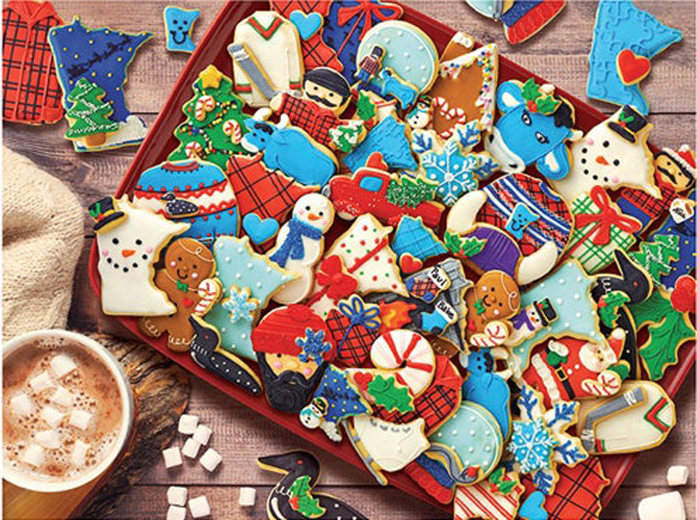 Holiday Cookies from Minnesota - Mixed Up! Christmas Jigsaw Puzzle