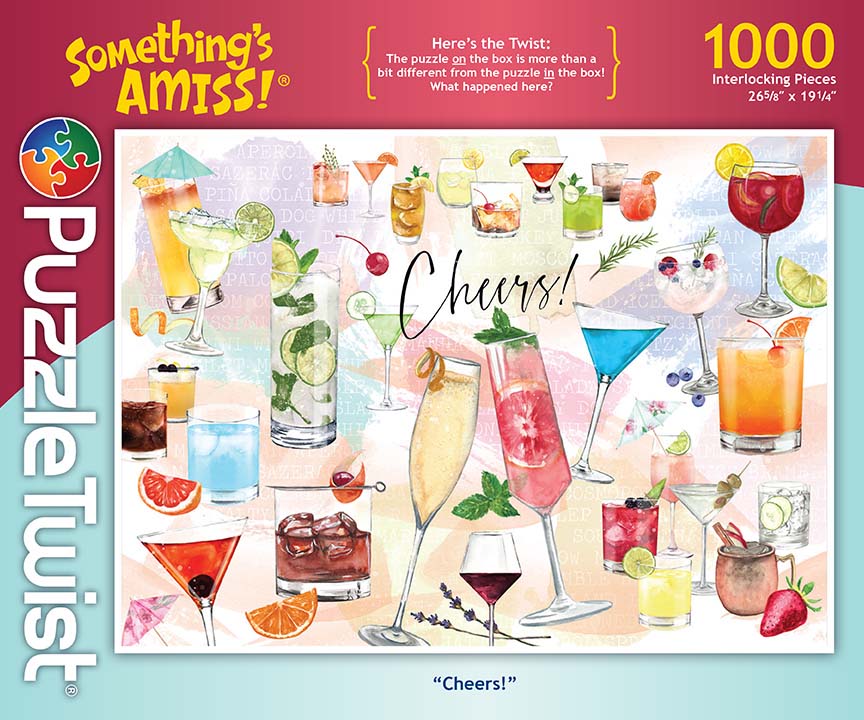 Cheers!  - Something's Amiss! Drinks & Adult Beverage Jigsaw Puzzle