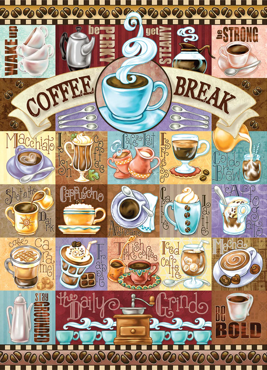 Coffee Break - Something's Amiss! Food and Drink Jigsaw Puzzle