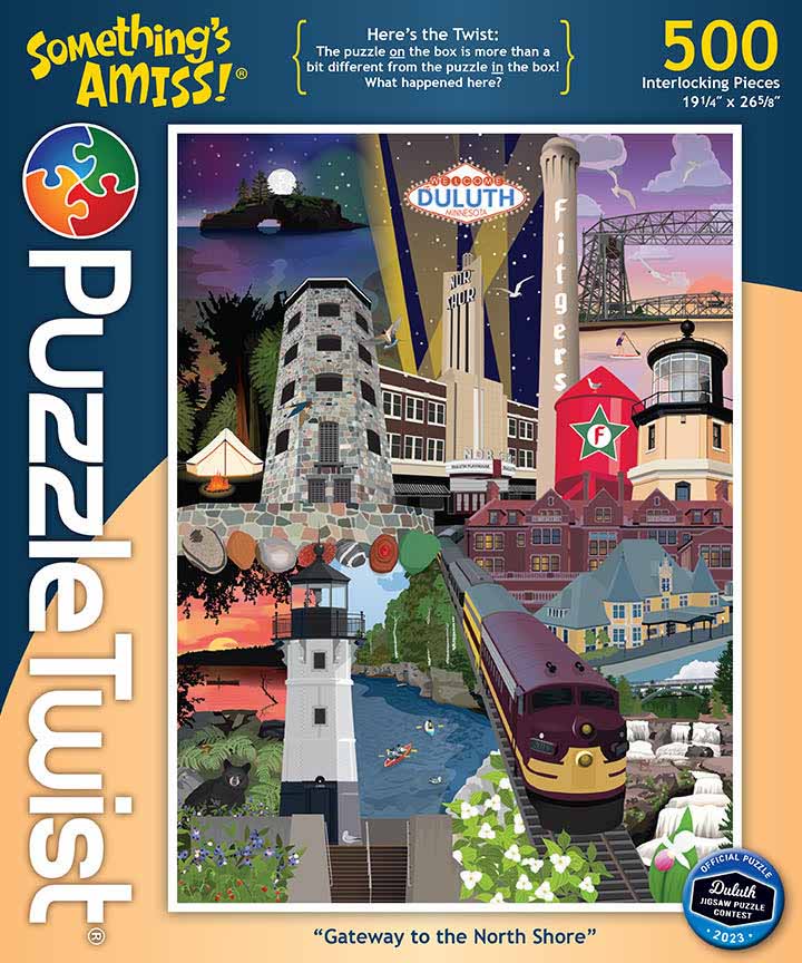 Gateway to the North Shore - Something's Amiss! Landmarks & Monuments Jigsaw Puzzle