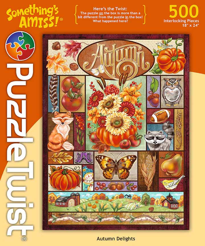 Autumn Delights - Something's Amiss! Fall Jigsaw Puzzle