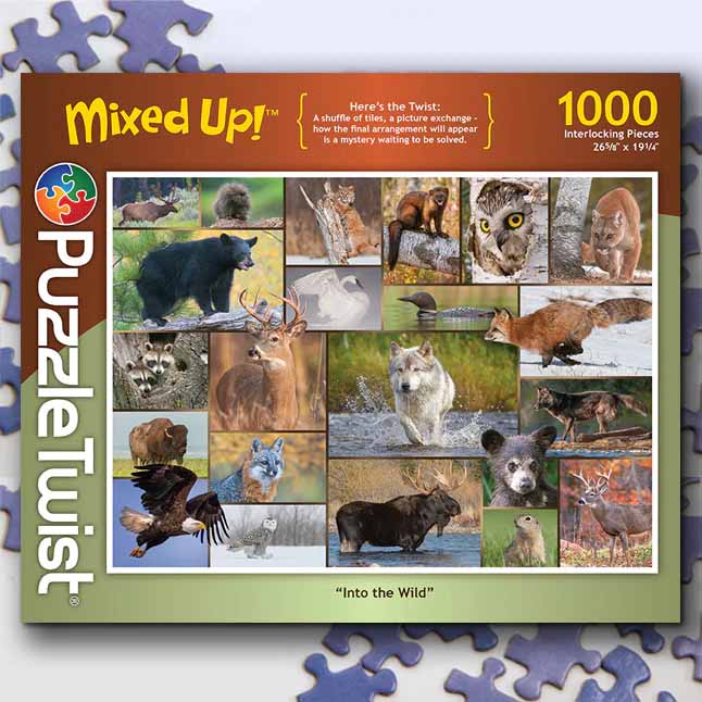 Wild Animals 1000 Piece Jigsaw Puzzle