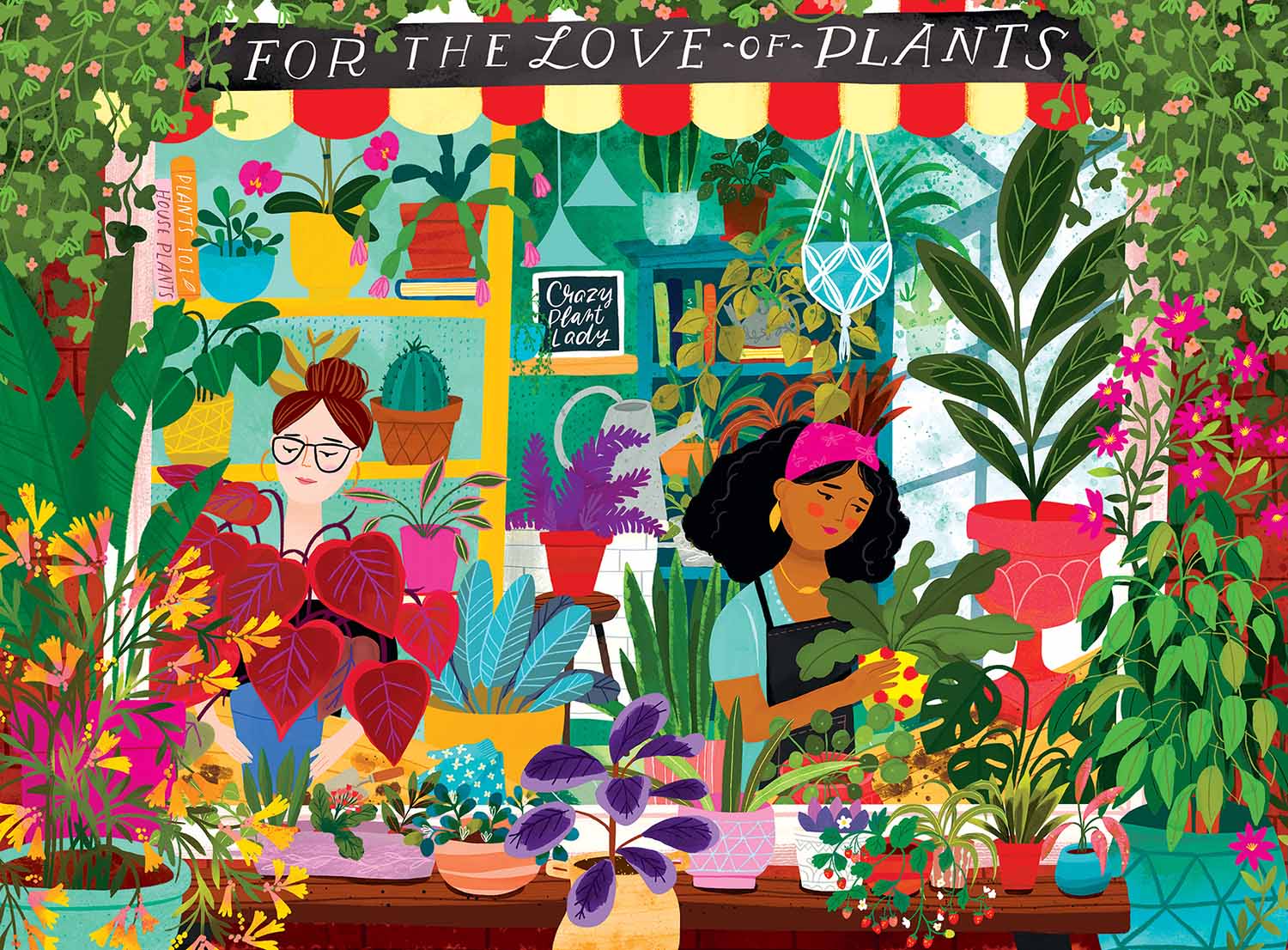 For The Love Of Plants Flower & Garden Jigsaw Puzzle