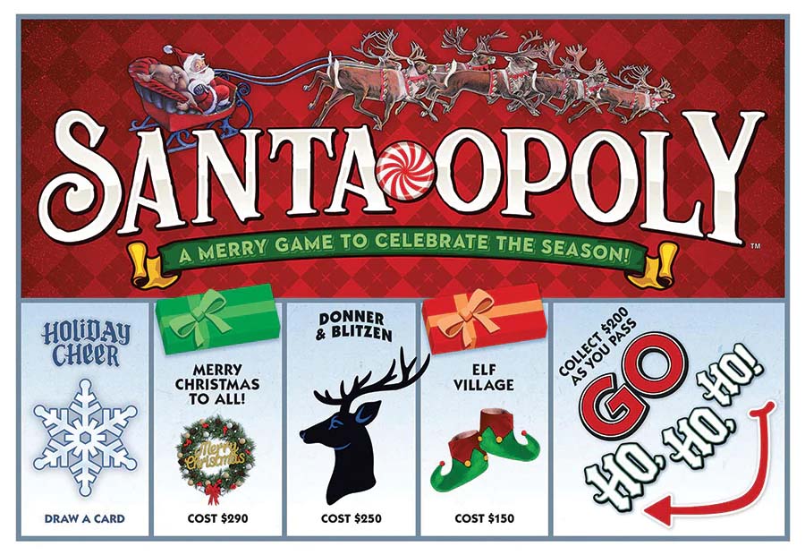 Santa Opoly Late For The Sky Puzzle Warehouse