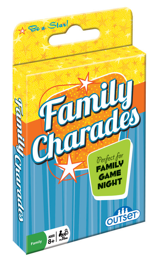 Family Charades Card Game Father's Day