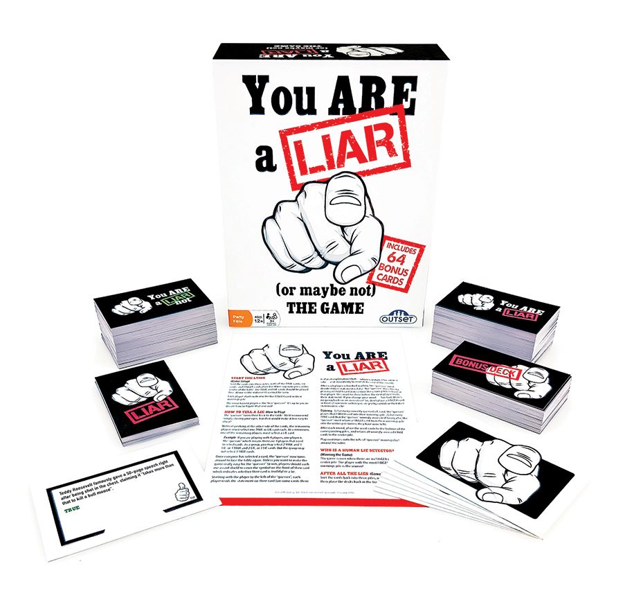 You Are a Liar - With Bonus Cards