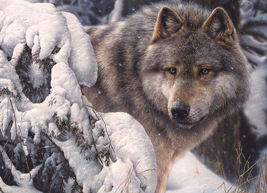 Master of the North Wolf Jigsaw Puzzle