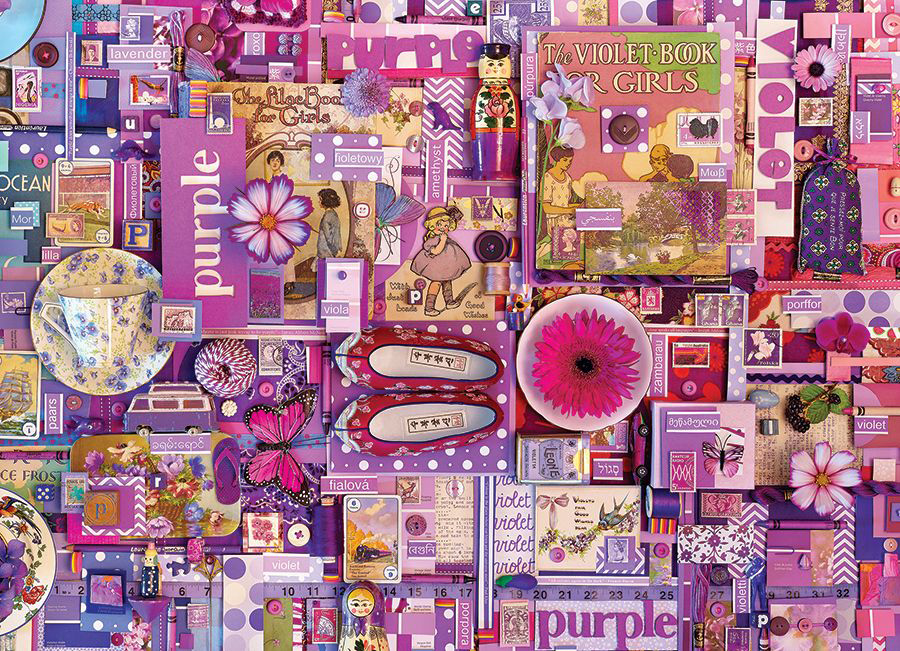 Purple Photography Jigsaw Puzzle