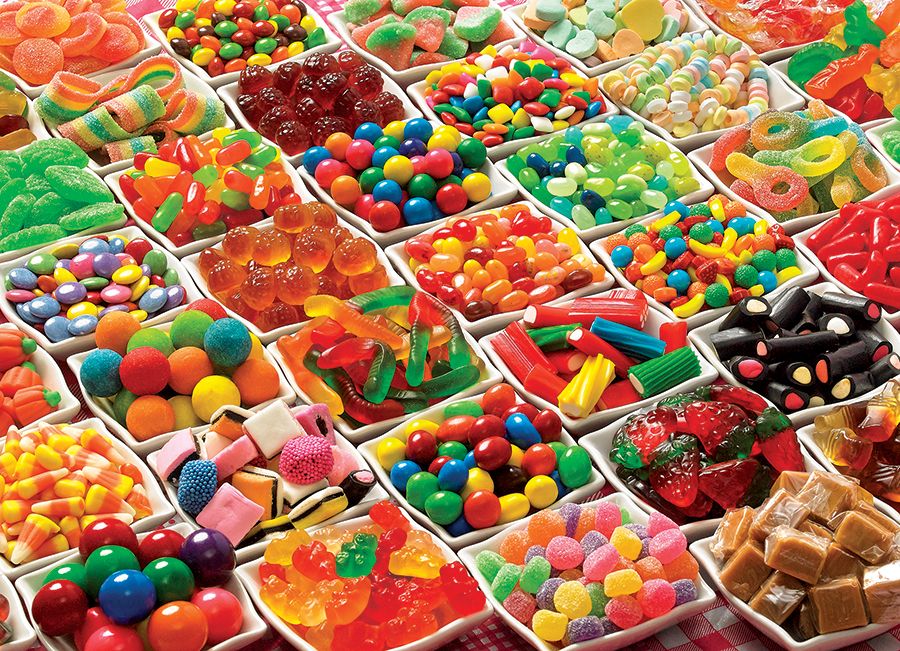 Sugar Overload Candy Jigsaw Puzzle