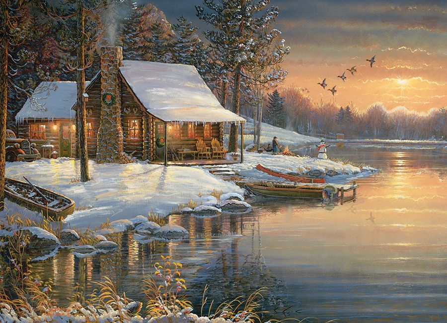 The Good Life Winter Jigsaw Puzzle