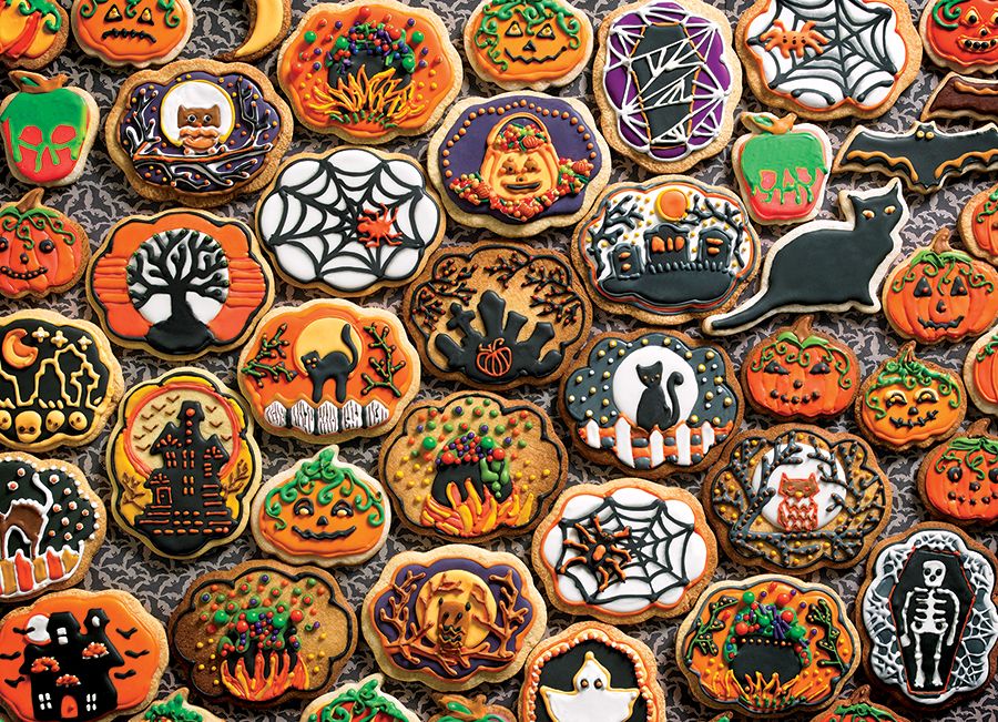 Halloween Cookies - Scratch and Dent Halloween Jigsaw Puzzle