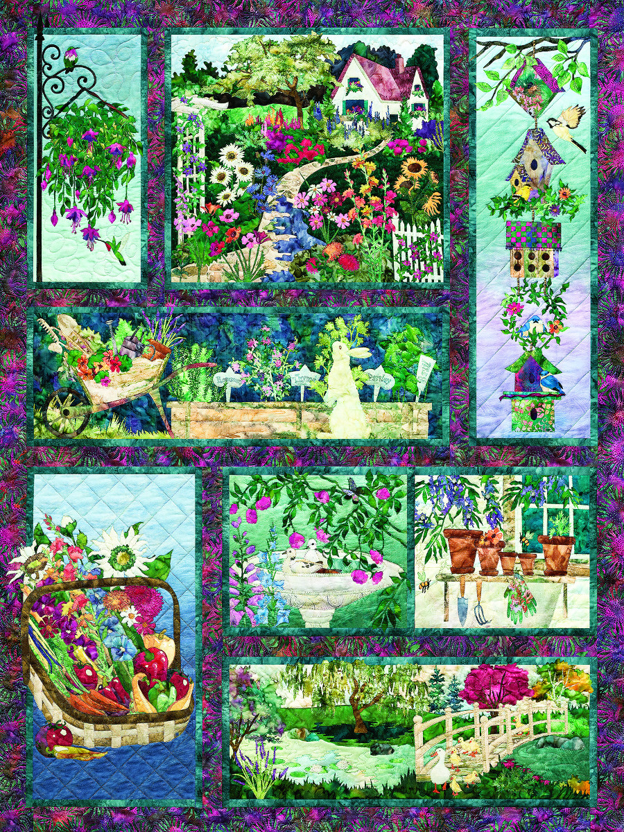 Country Paradise Flower & Garden Jigsaw Puzzle By Cobble Hill