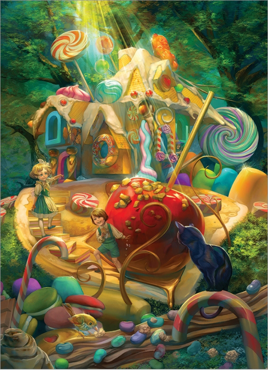 Candy Cottage Candy Jigsaw Puzzle