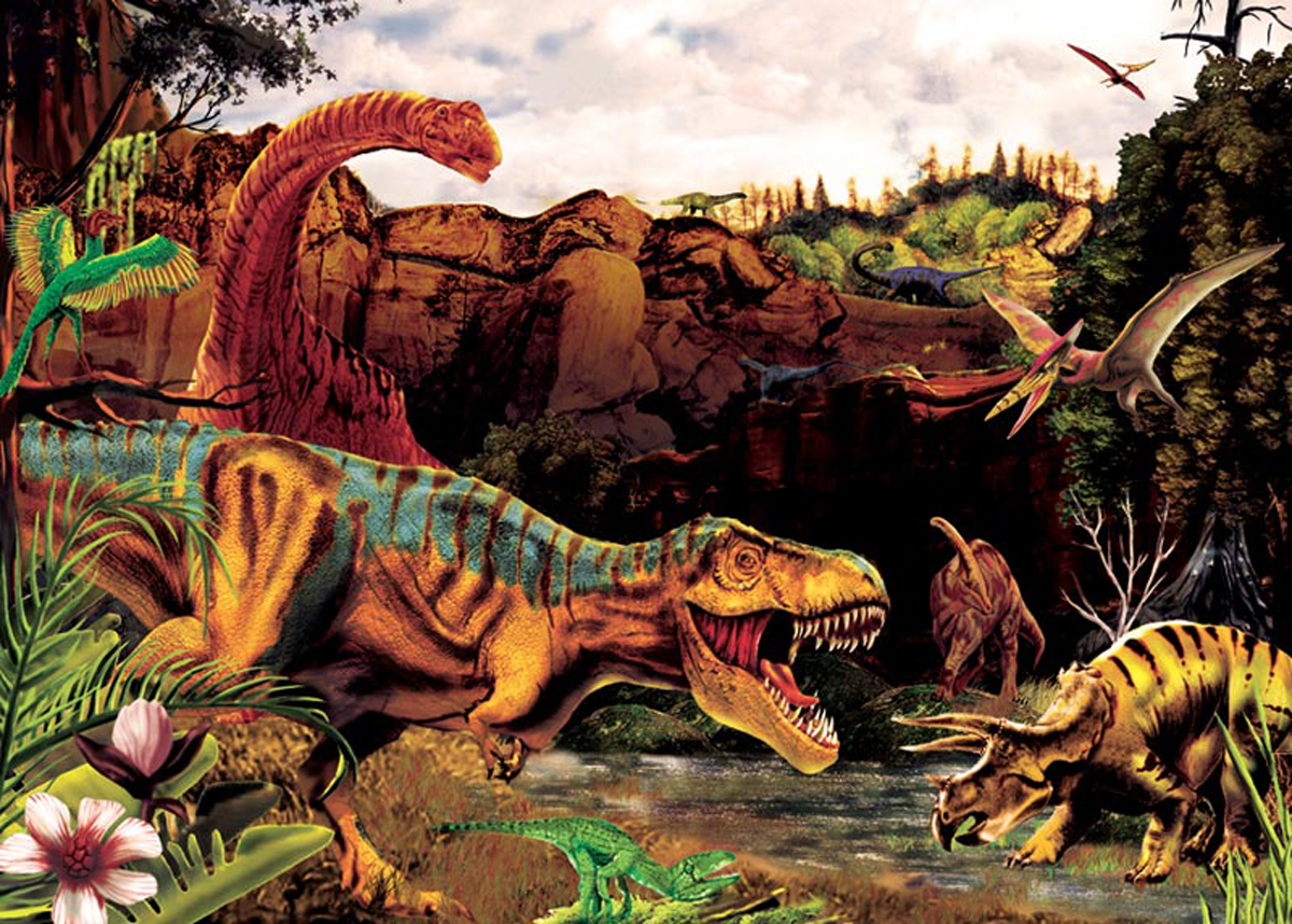 Dino Story Dinosaurs Jigsaw Puzzle