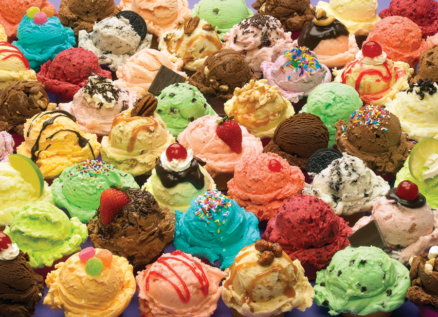 Ice Cream Sweets Jigsaw Puzzle