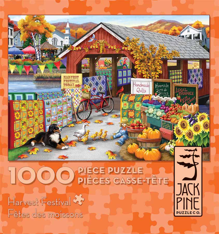 Harvest Festival Quilting & Crafts Jigsaw Puzzle