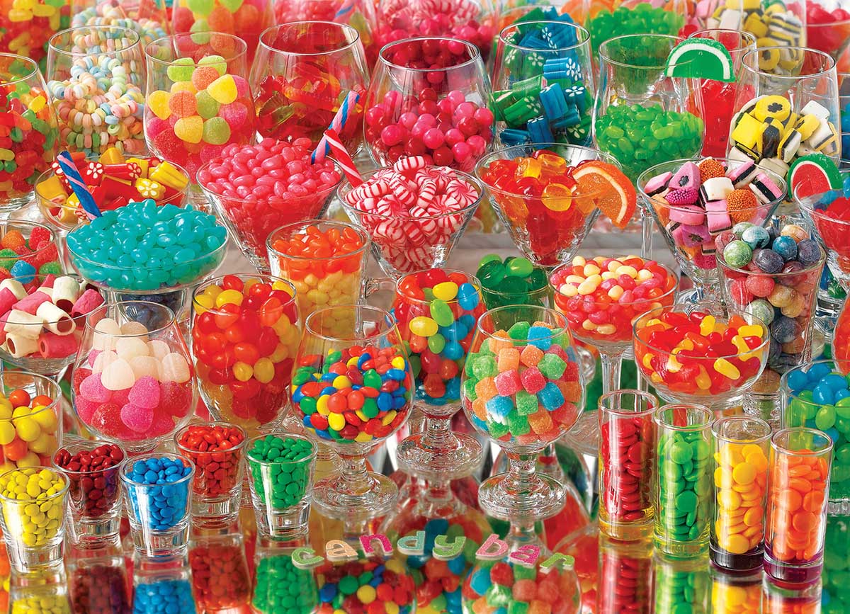 Candy Bar Candy Jigsaw Puzzle