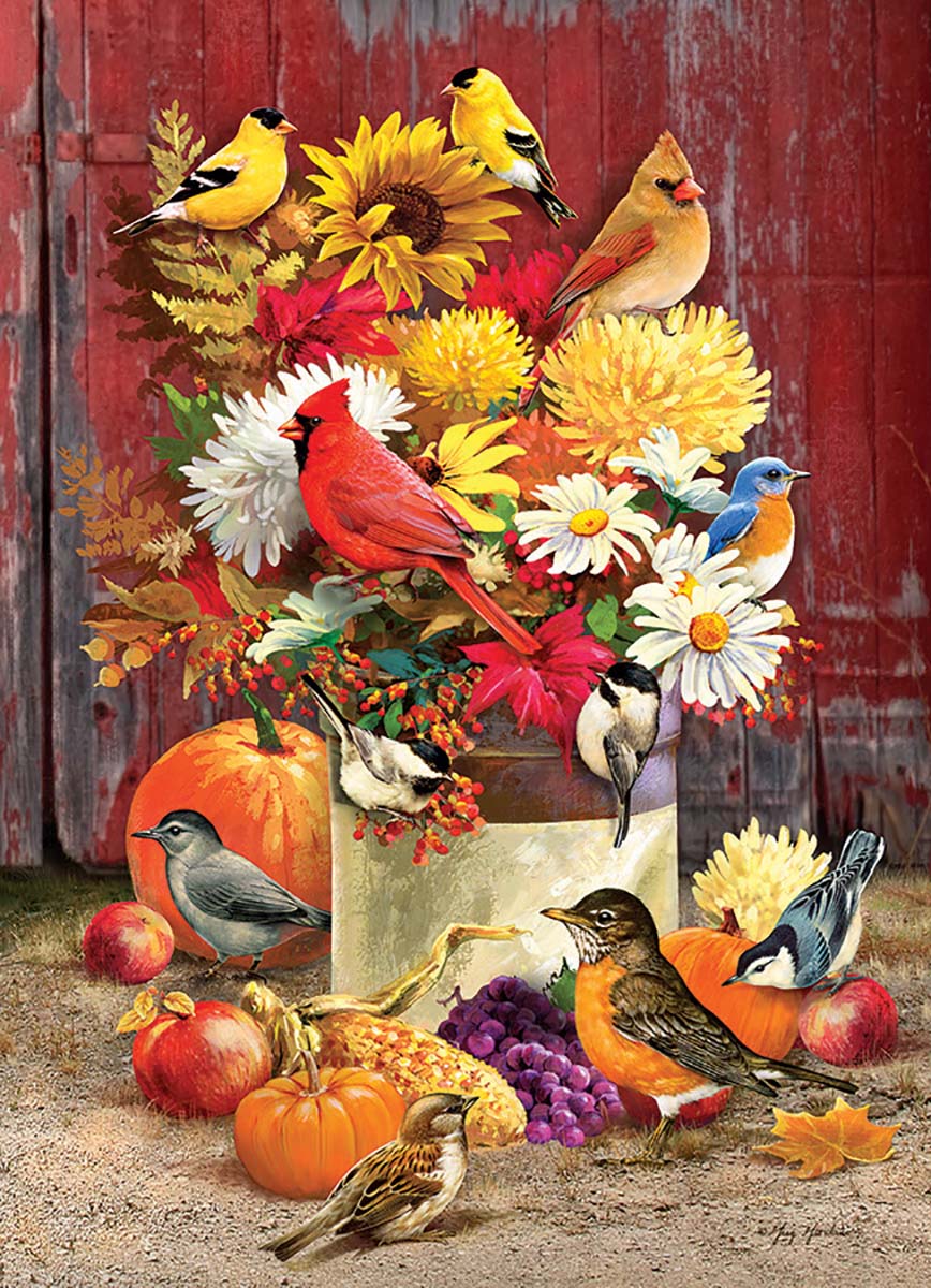 Autumn Bouquet - Scratch and Dent Fall Jigsaw Puzzle