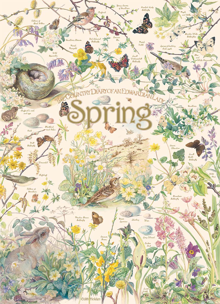 Country Diary: Spring - Scratch and Dent Animals Jigsaw Puzzle