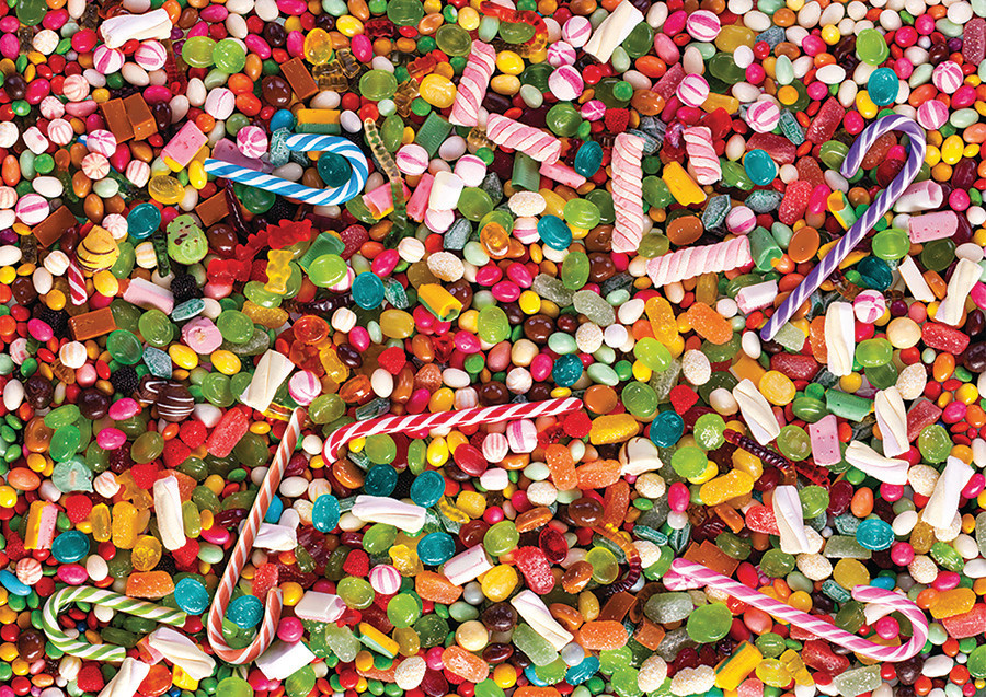 Candy - Scratch and Dent Candy Jigsaw Puzzle