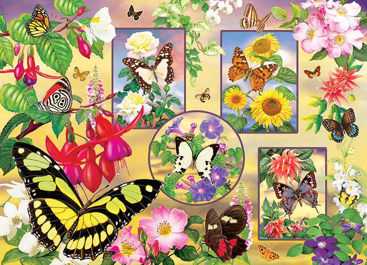 Butterfly Magic Butterflies and Insects Jigsaw Puzzle