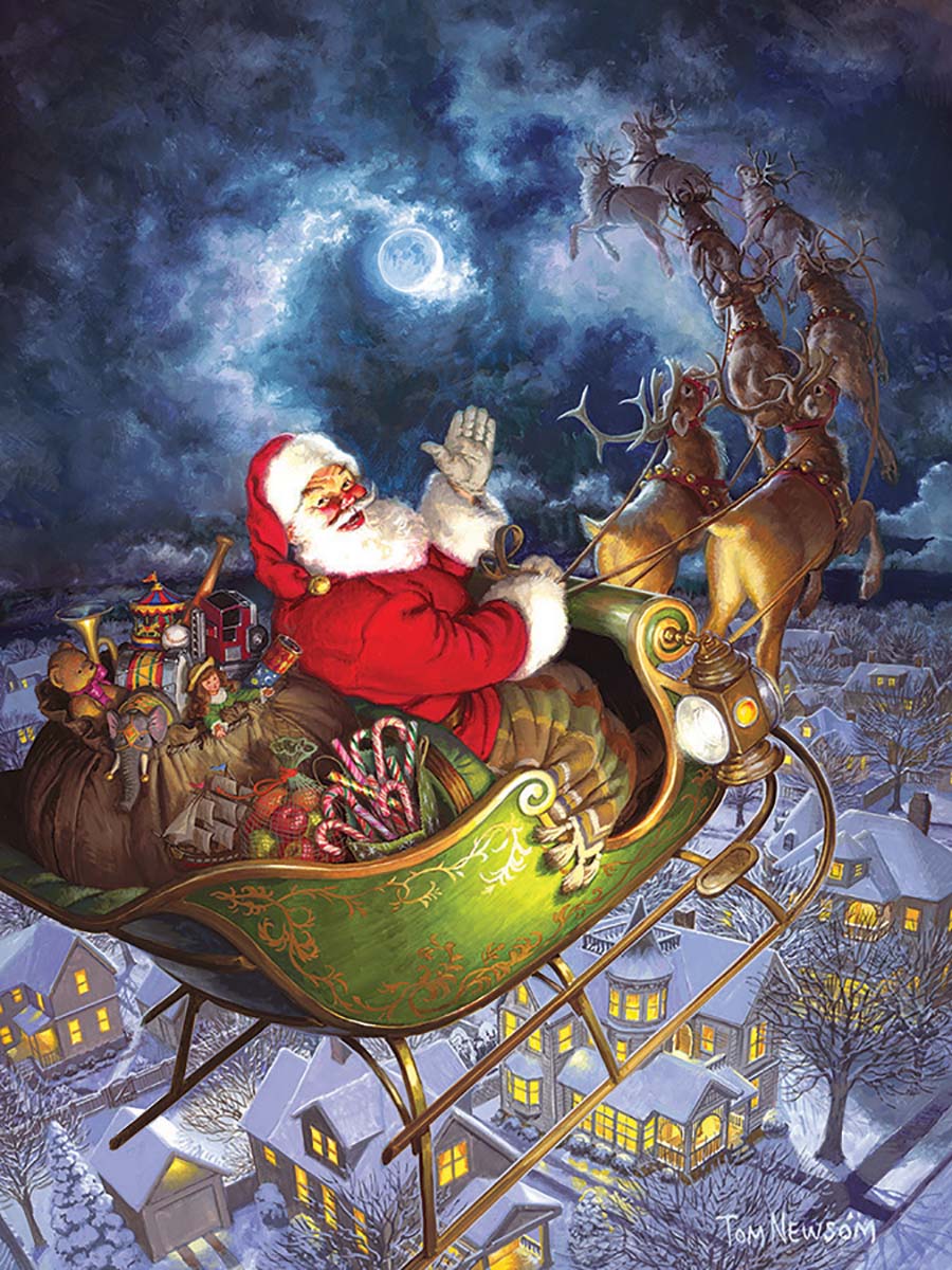 Merry Christmas to All Christmas Jigsaw Puzzle