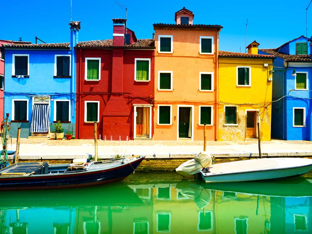 Venice Canal Boats Jigsaw Puzzle