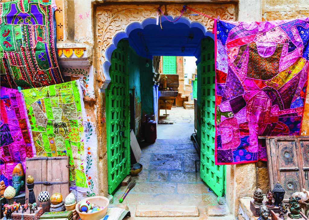 Colors of India Travel Jigsaw Puzzle