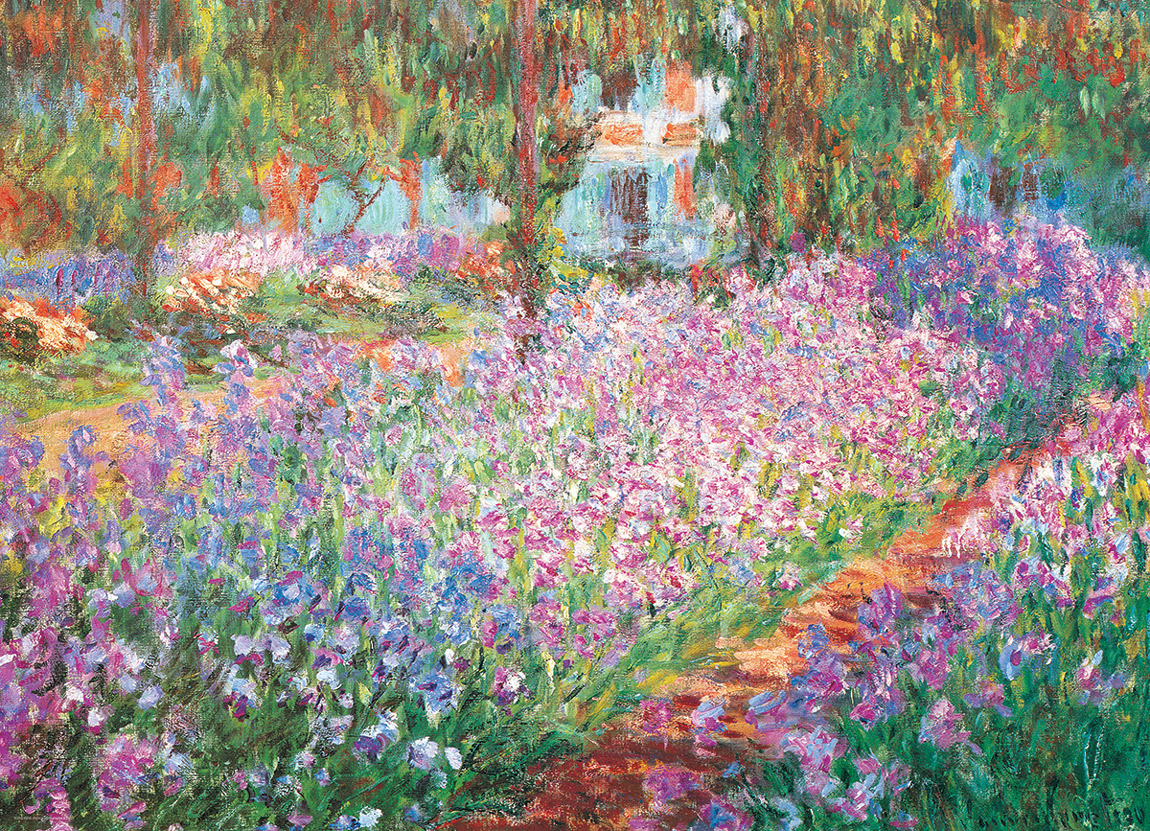 Monet's Garden Fine Art Jigsaw Puzzle