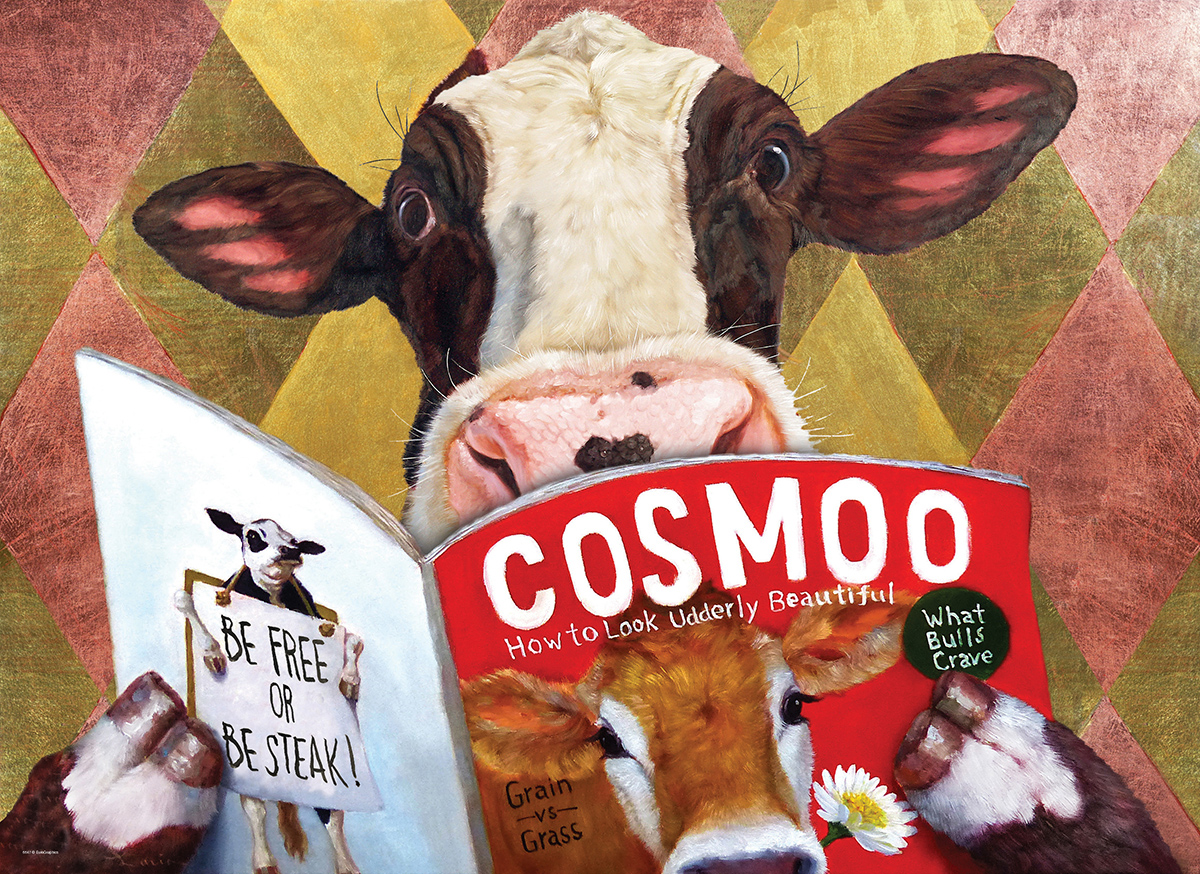 Cosmoo Farm Animal Jigsaw Puzzle