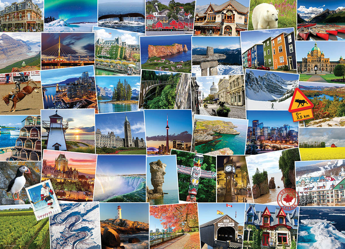 Globetrotter Canada Canada Jigsaw Puzzle