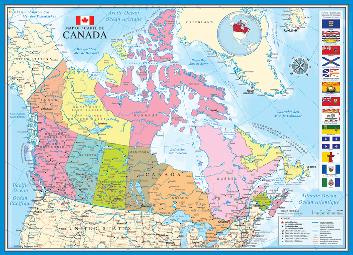 Map of Canada Maps & Geography