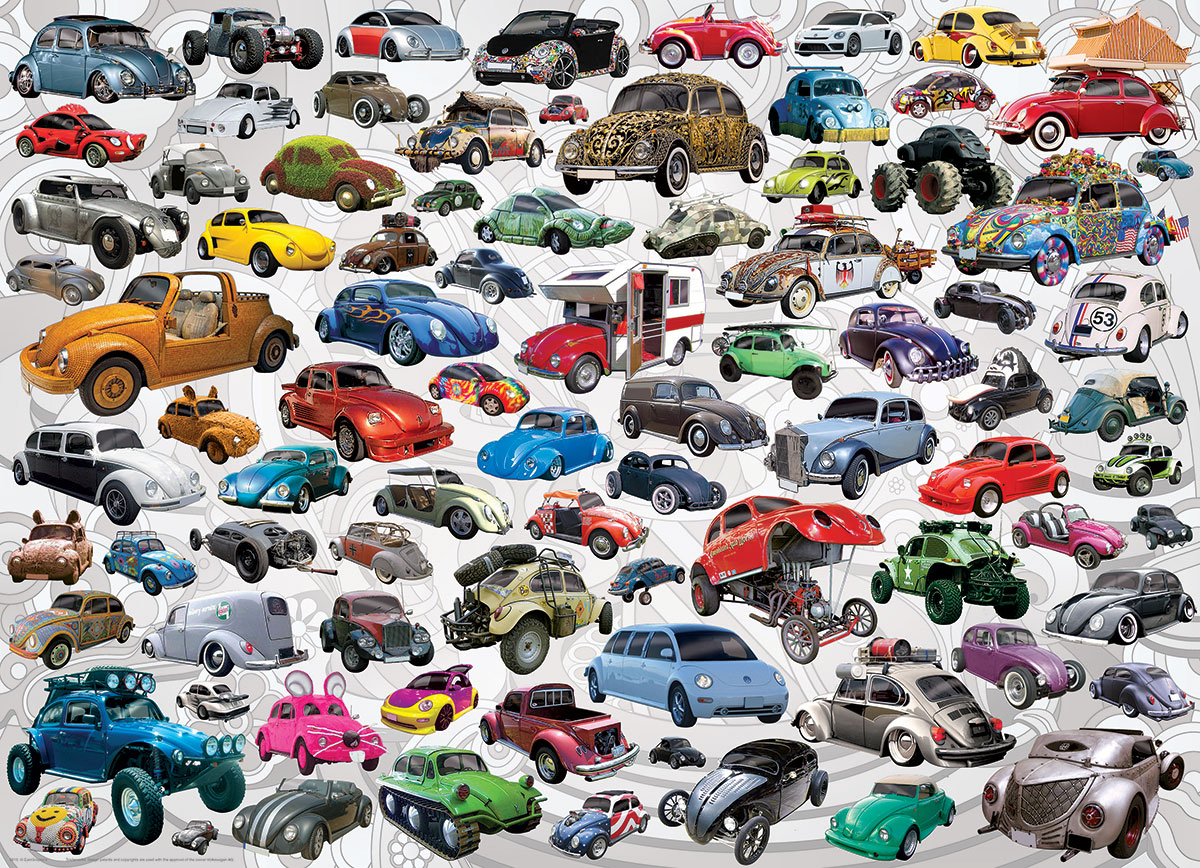What's Your Bug? - VW Beetle Car Jigsaw Puzzle