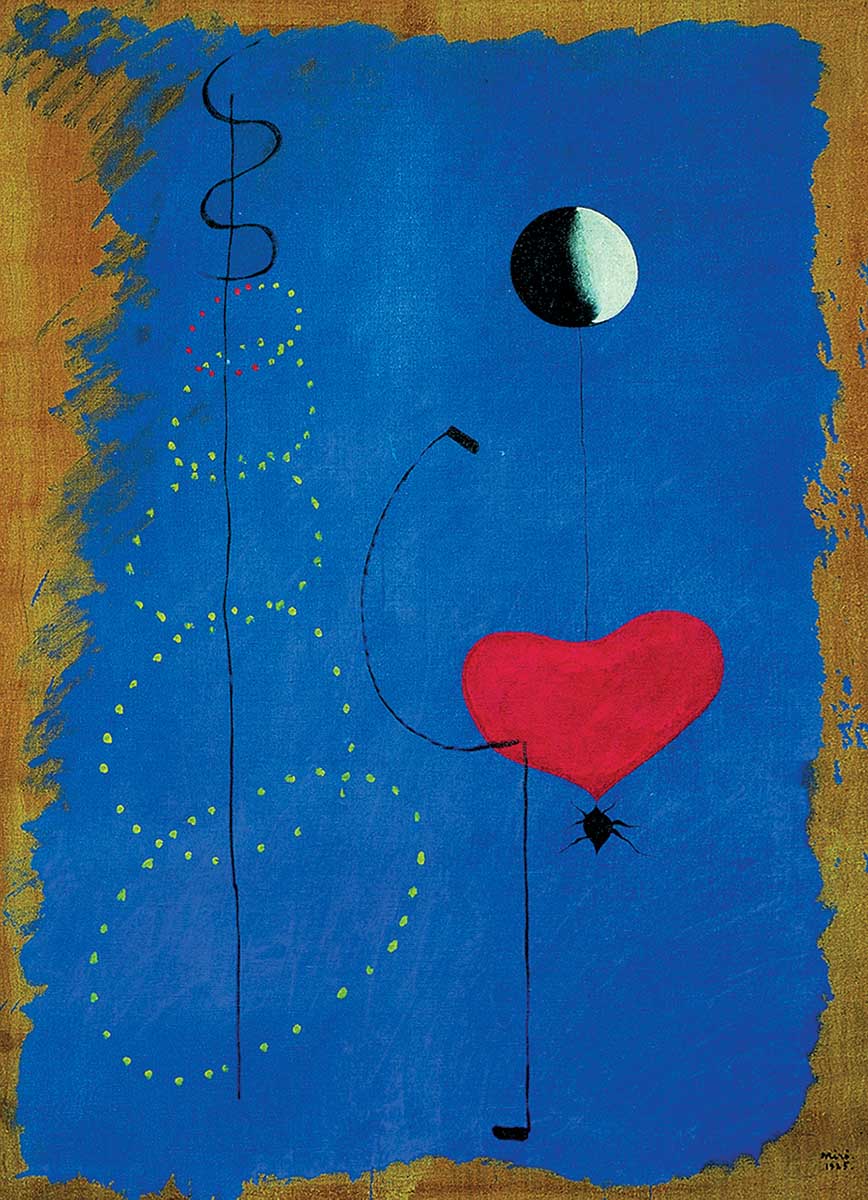 Puzzle for sale online 1000 Piece Eurographics Dancer II by Joan Miro 