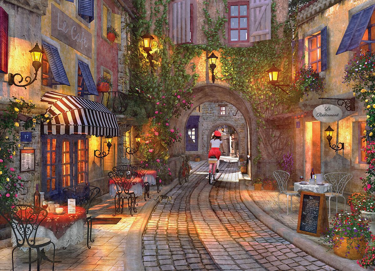 The French Walkway Paris & France Jigsaw Puzzle