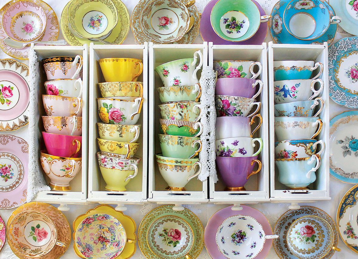 Colorful Tea Cups - Scratch and Dent