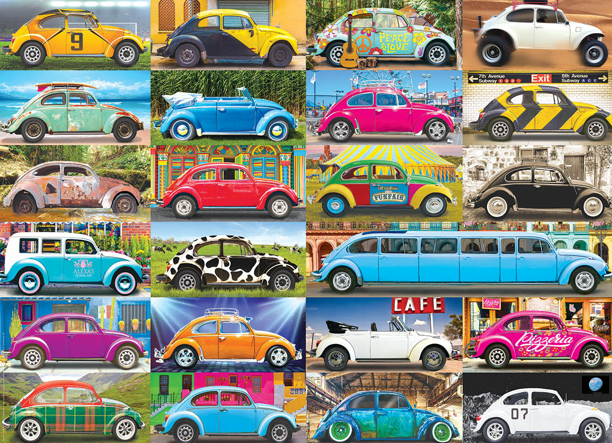 volkswagen beetle puzzle