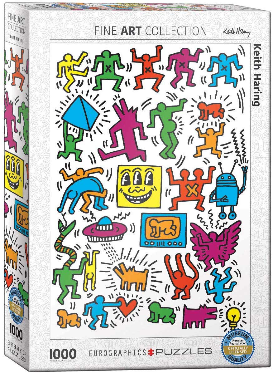 Keith Haring - Collage Disney Jigsaw Puzzle