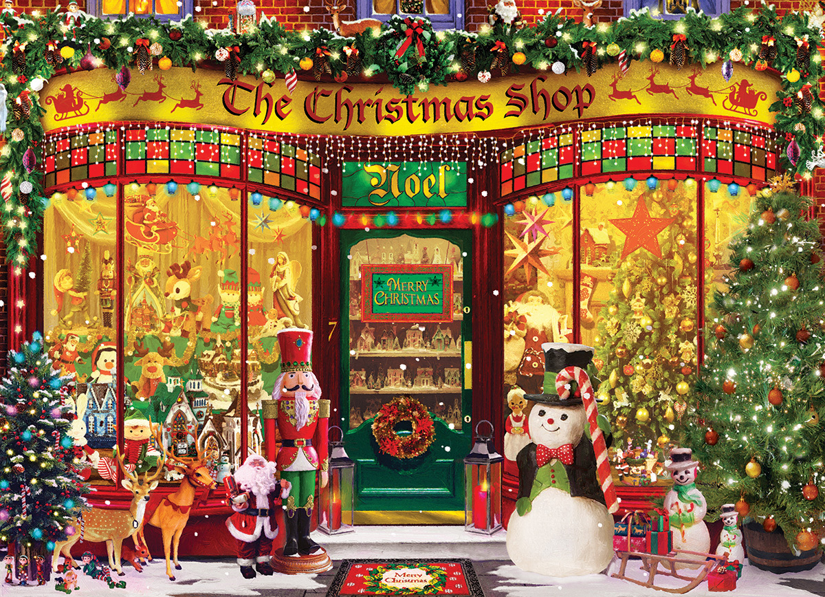 The Christmas Shop Christmas Jigsaw Puzzle