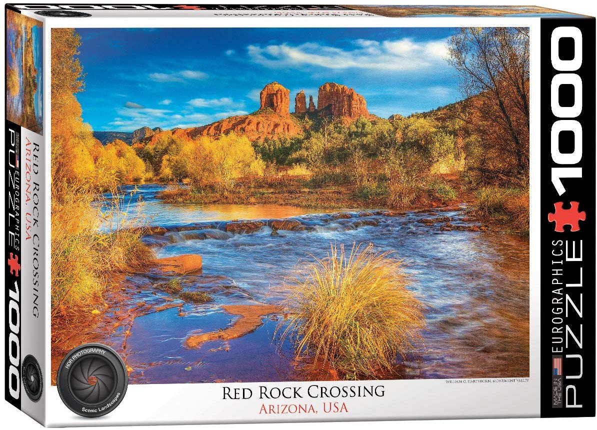 Red Rock Crossing - Scratch and Dent, 1000 Pieces, Eurographics ...