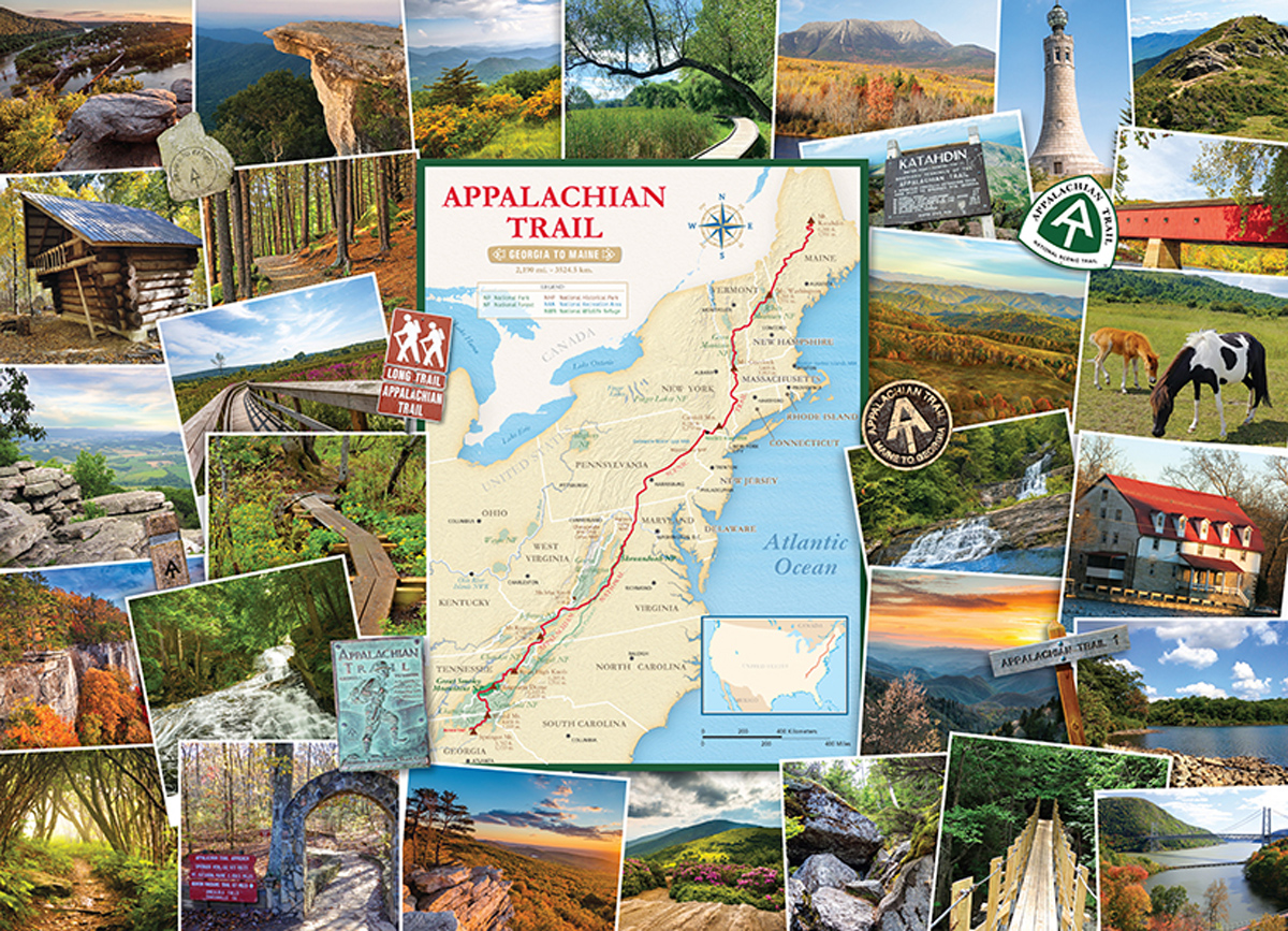 Appalachian Trail Mountain Jigsaw Puzzle