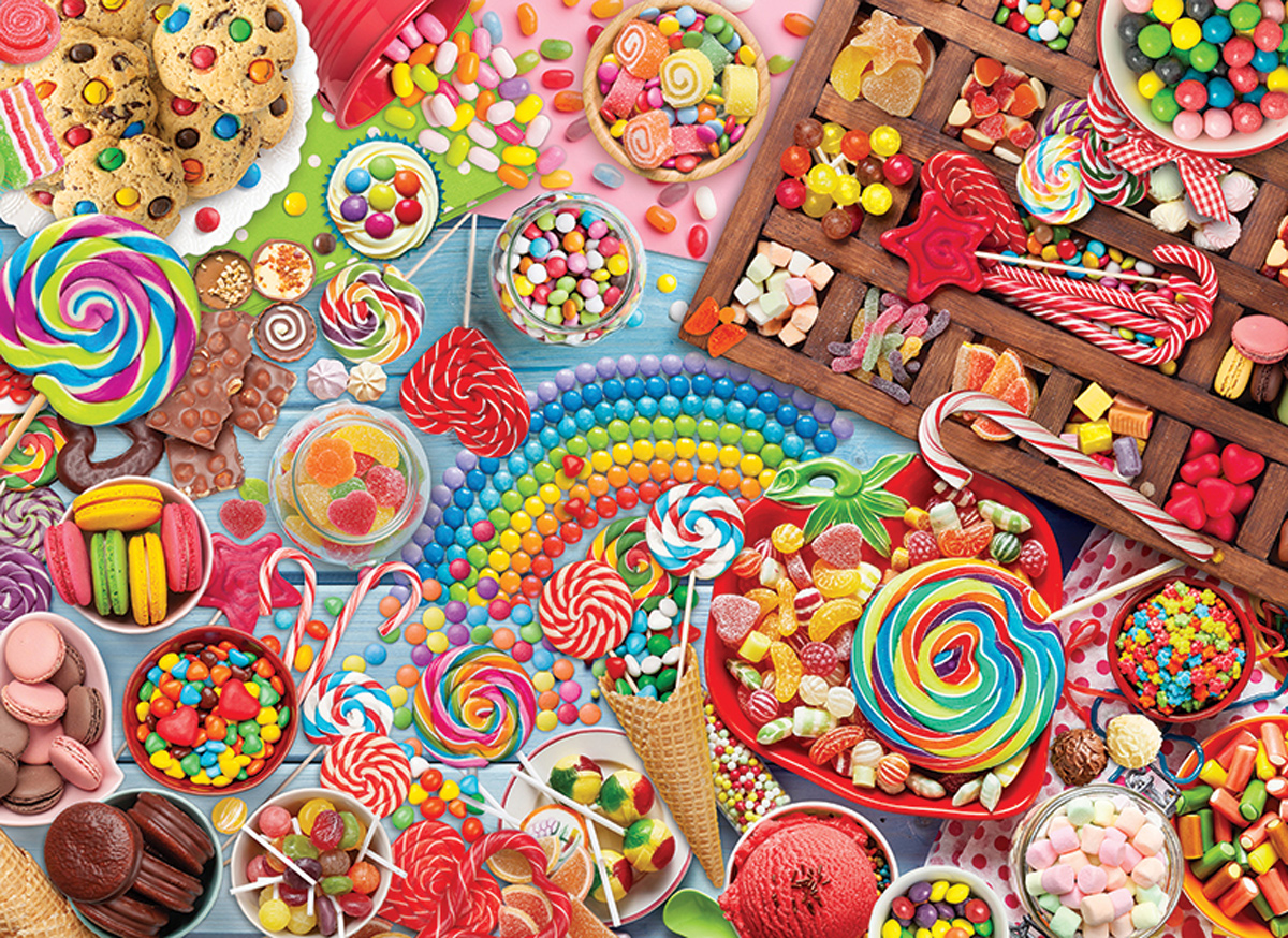 Candy Party Candy Jigsaw Puzzle