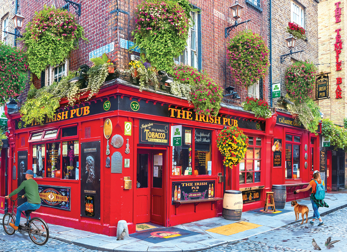 Irish Pub Food and Drink Jigsaw Puzzle