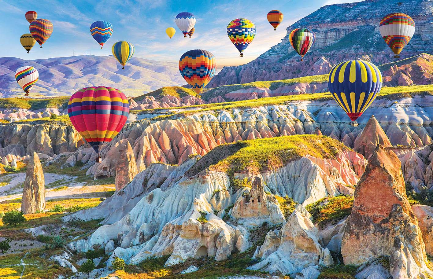 Air Balloon, Cappadocia, Turkey Hot Air Balloon Jigsaw Puzzle