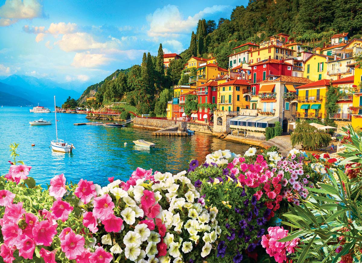 Lake Como - Italy Landscape Jigsaw Puzzle