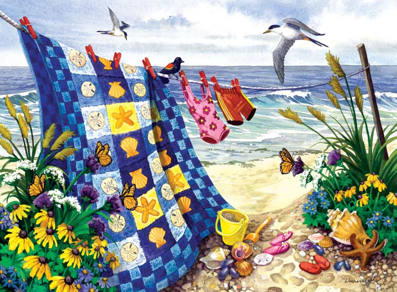 Seaside Summer, 500 Pieces, SunsOut | Puzzle Warehouse