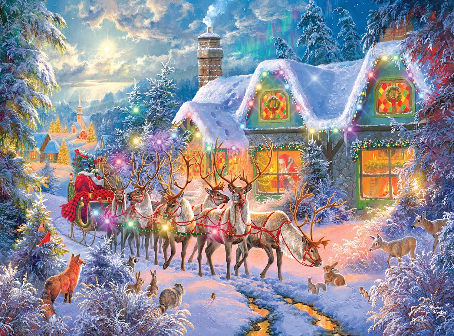 Christmas Magic - Scratch and Dent Christmas Jigsaw Puzzle
