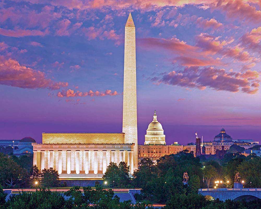 Washington, D.C. Landmarks / Monuments Jigsaw Puzzle