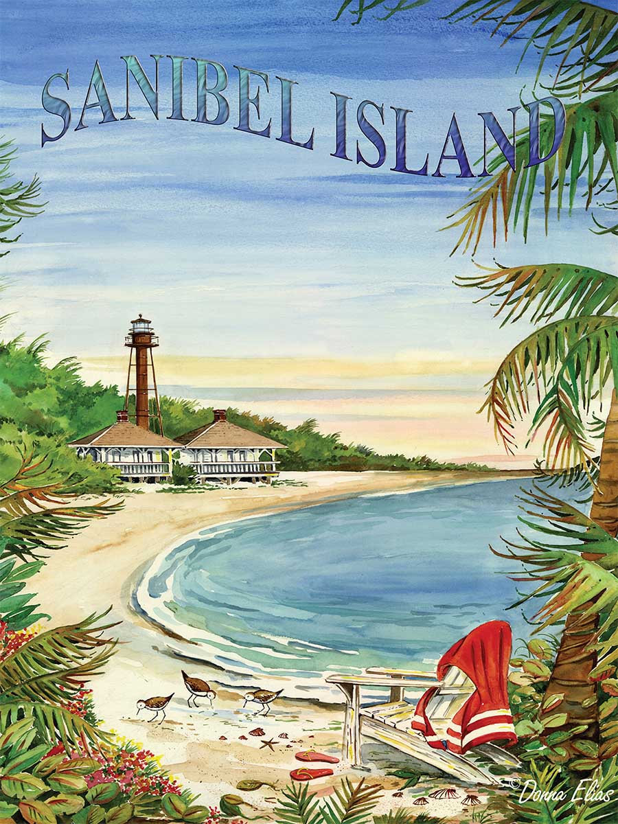 Sanibel Island Lighthouse Jigsaw Puzzle